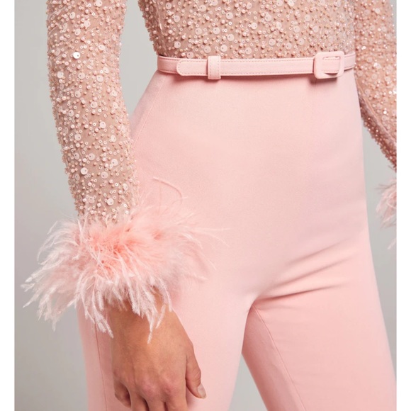 Brand New Nadine Merabi AMELIA PINK JUMPSUIT. Size Small. - Picture 3 of 5